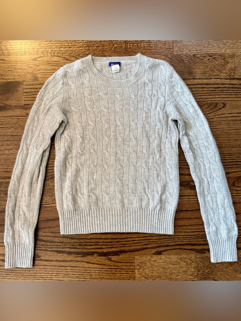J. Crew Sontuosa Cashmere Cable Knit Sweater | Size M